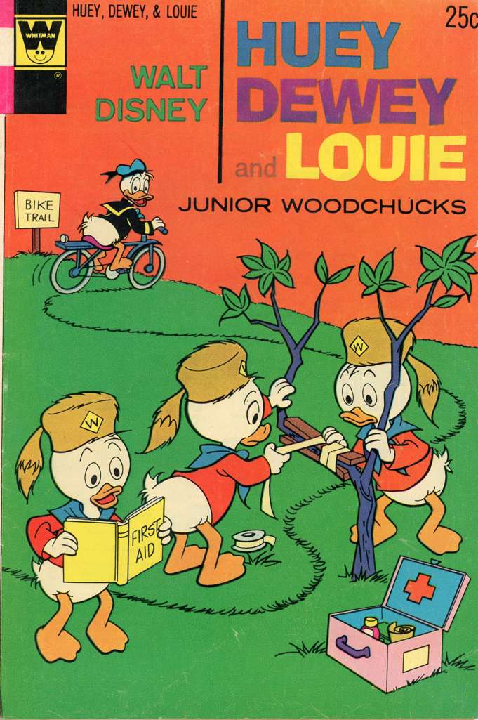 Huey, Dewey, and Louie Junior Woodchucks #27 Variation A
