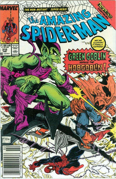 The Amazing Spider-Man #312 Newsstand Edition