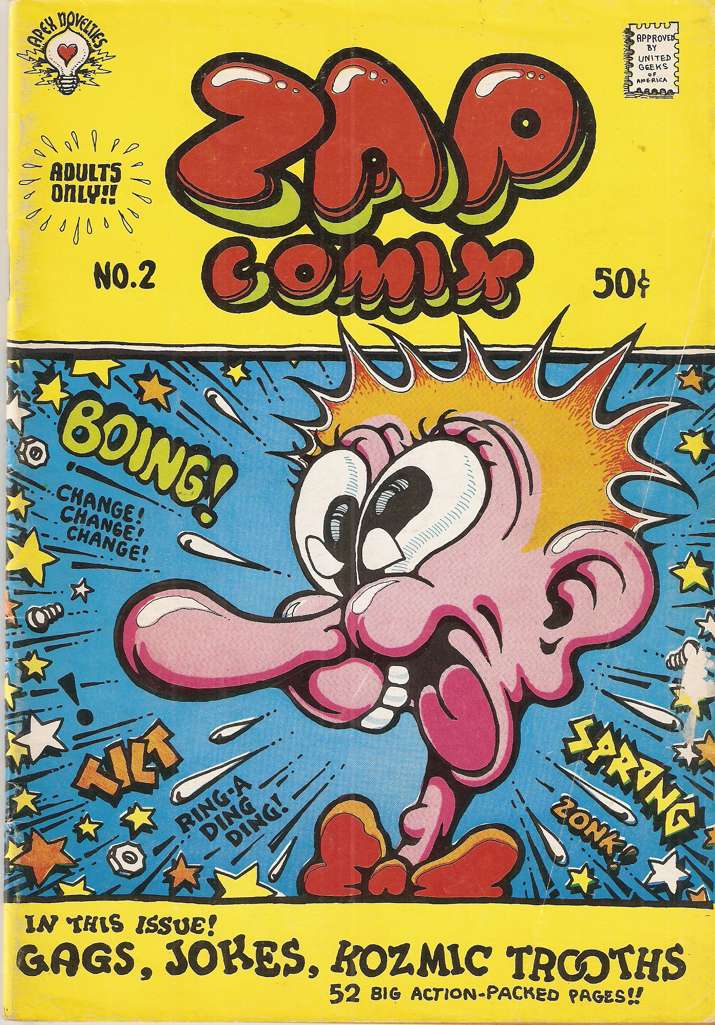 Zap Comix #2  - 3rd printing