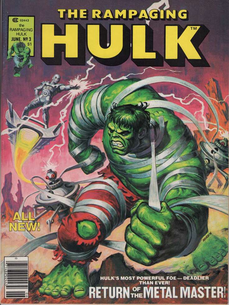 Rampaging Hulk (Magazine) #3