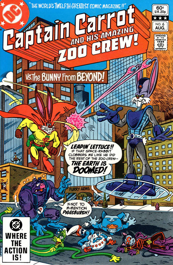 Captain Carrot and His Amazing Zoo Crew #6