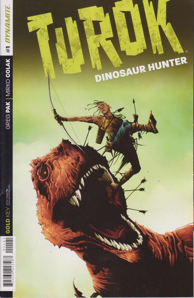 Turok: Dinosaur Hunter (Dynamite, Vol. 1) #1 Variation A