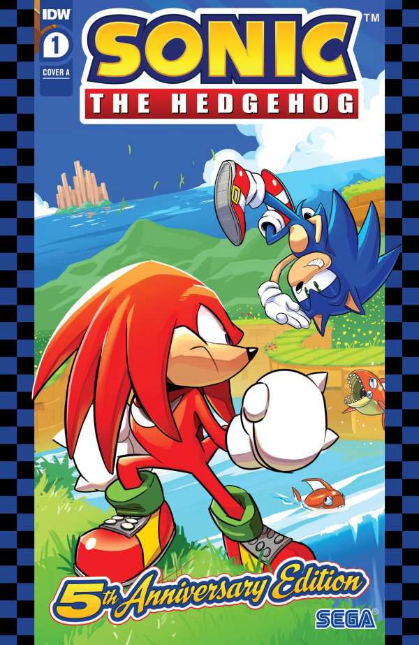 Sonic the Hedgehog: 5th Anniversary Edition #1 Variation A