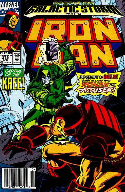 Iron Man (1st Series) #280 Newsstand Edition
