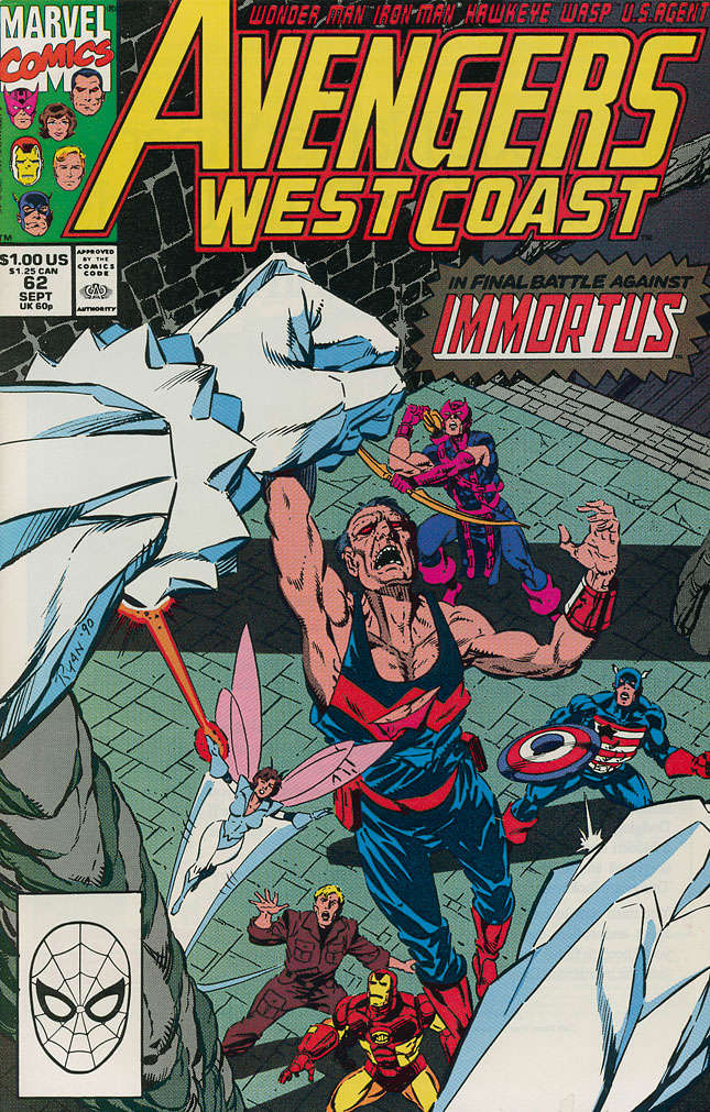 Avengers West Coast #62