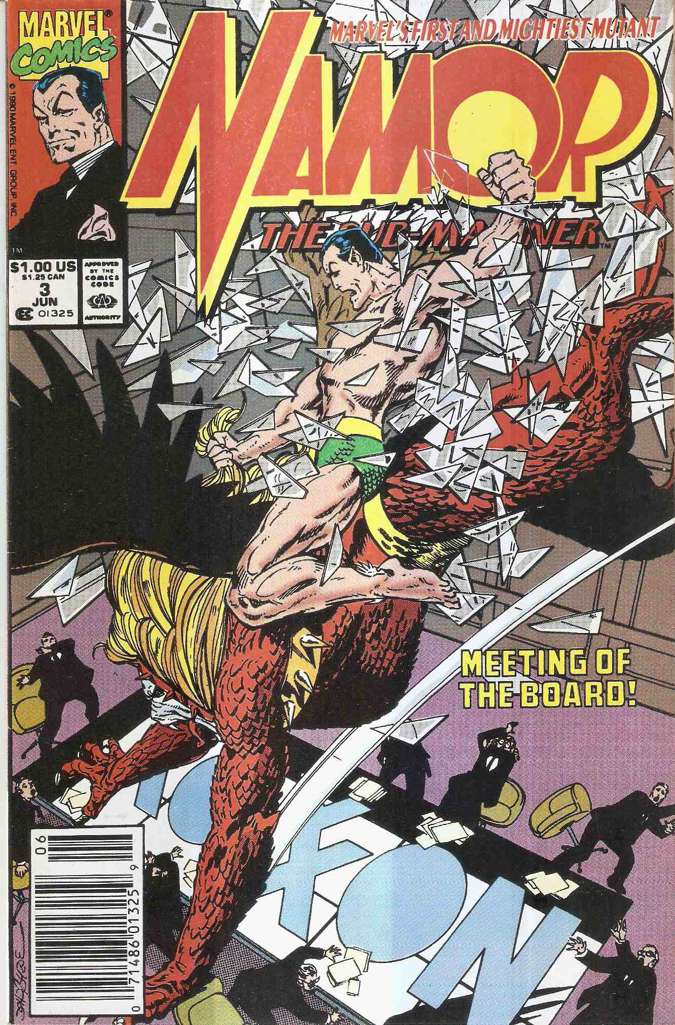 Namor, The Sub-Mariner #3 Newsstand Edition