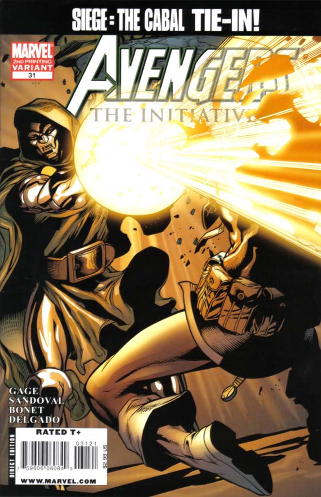 Avengers: The Initiative #31  - 2nd printing