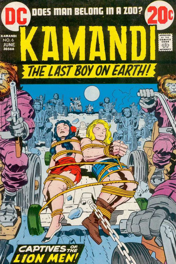 Kamandi, the Last Boy on Earth #6