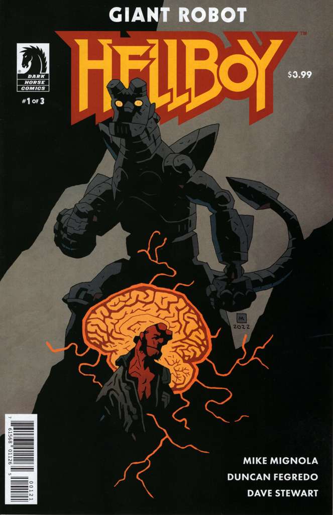 Giant Robot Hellboy #1 Variation B