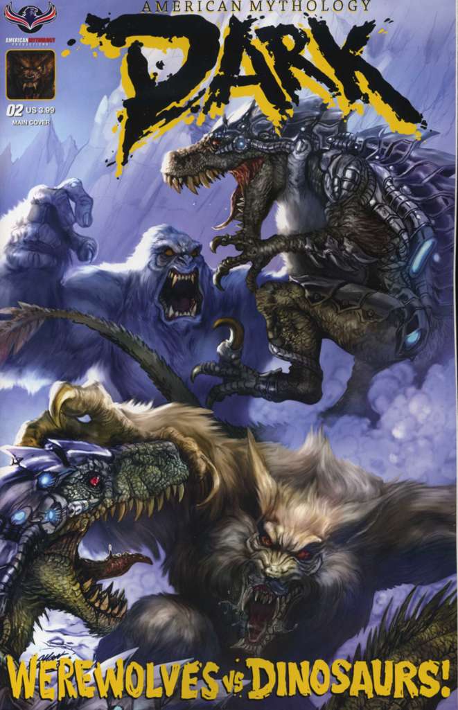 American Mythology Dark: Werewolves vs. Dinosaurs #2