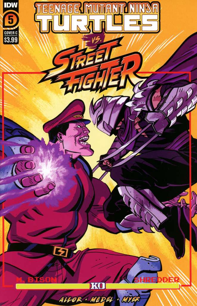 Teenage Mutant Ninja Turtles Vs. Street Fighter #5 Variation C