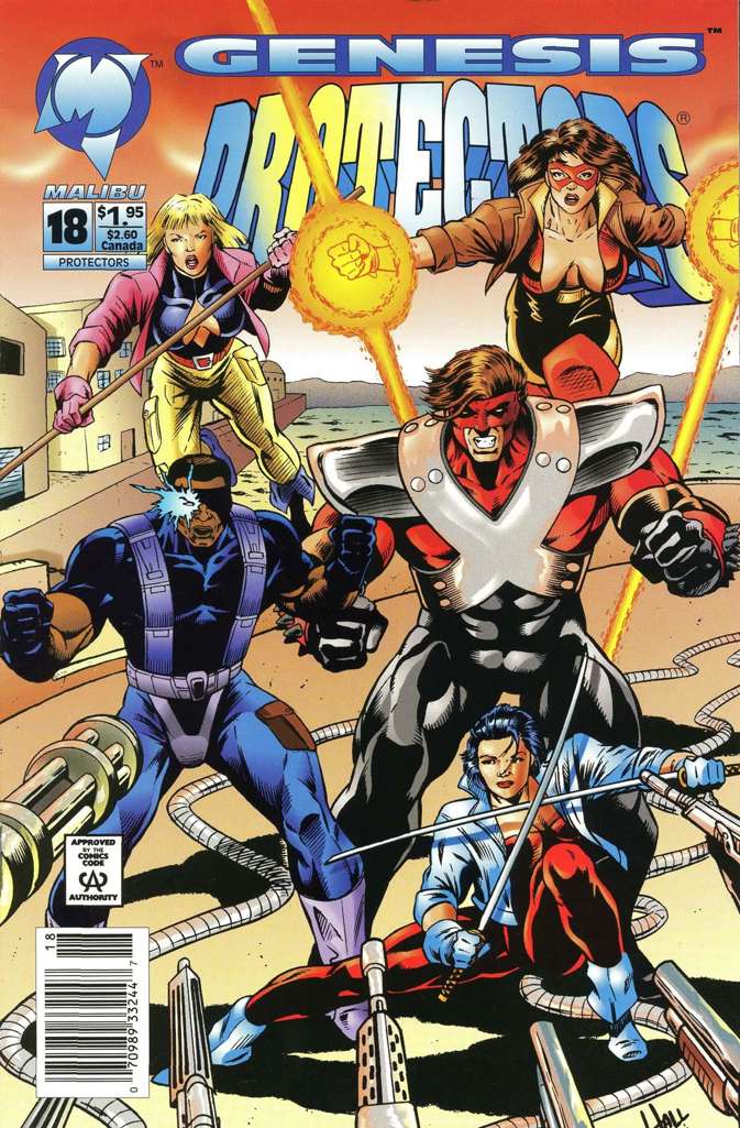 The Protectors (Malibu) #18