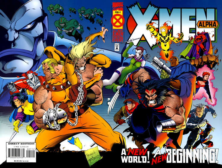 X-Men Alpha #1  - 2nd printing
