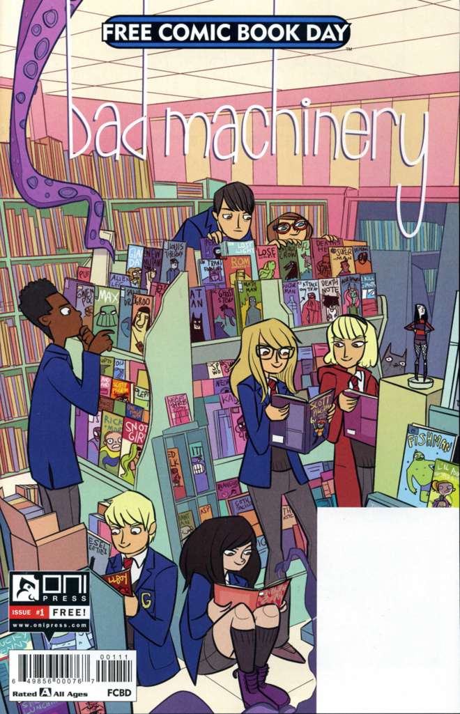Bad Machinery Free Comic Book Day #2017