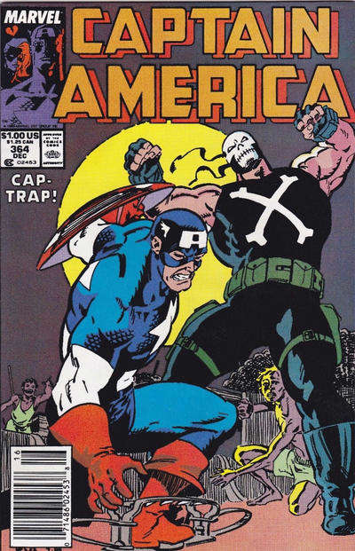 Captain America (1st Series) #364 Newsstand Edition