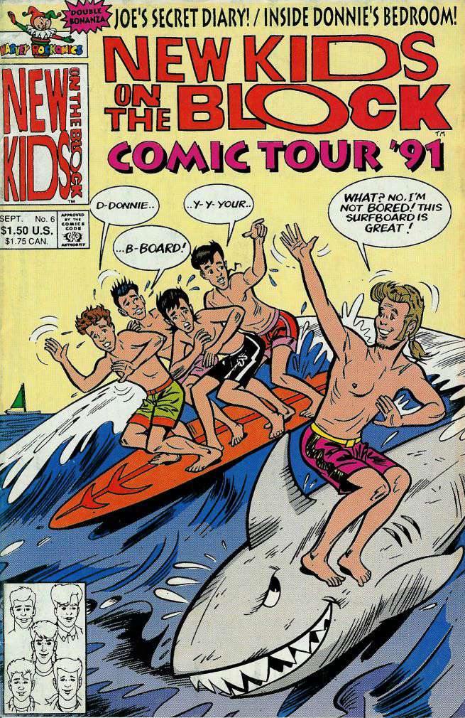 New Kids on the Block Comic Tour ’90 #6