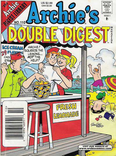 Archie’s Double Digest Magazine #110 Newsstand Edition