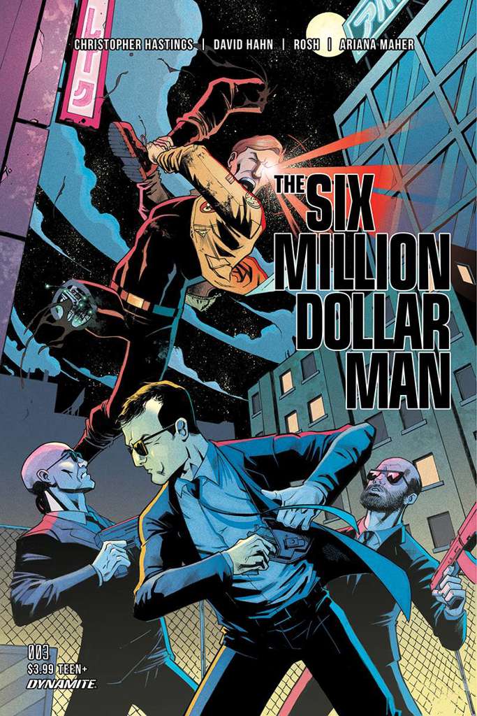 The Six Million Dollar Man (Dynamite) #3 Variation B