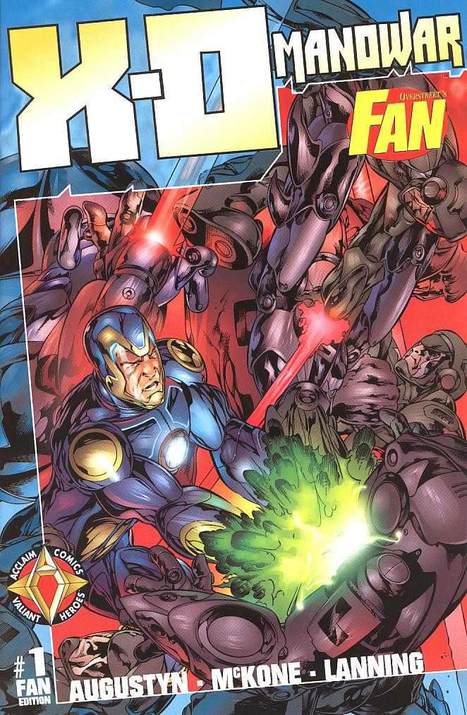X-O Manowar (Vol. 2) #1 Fan Edition