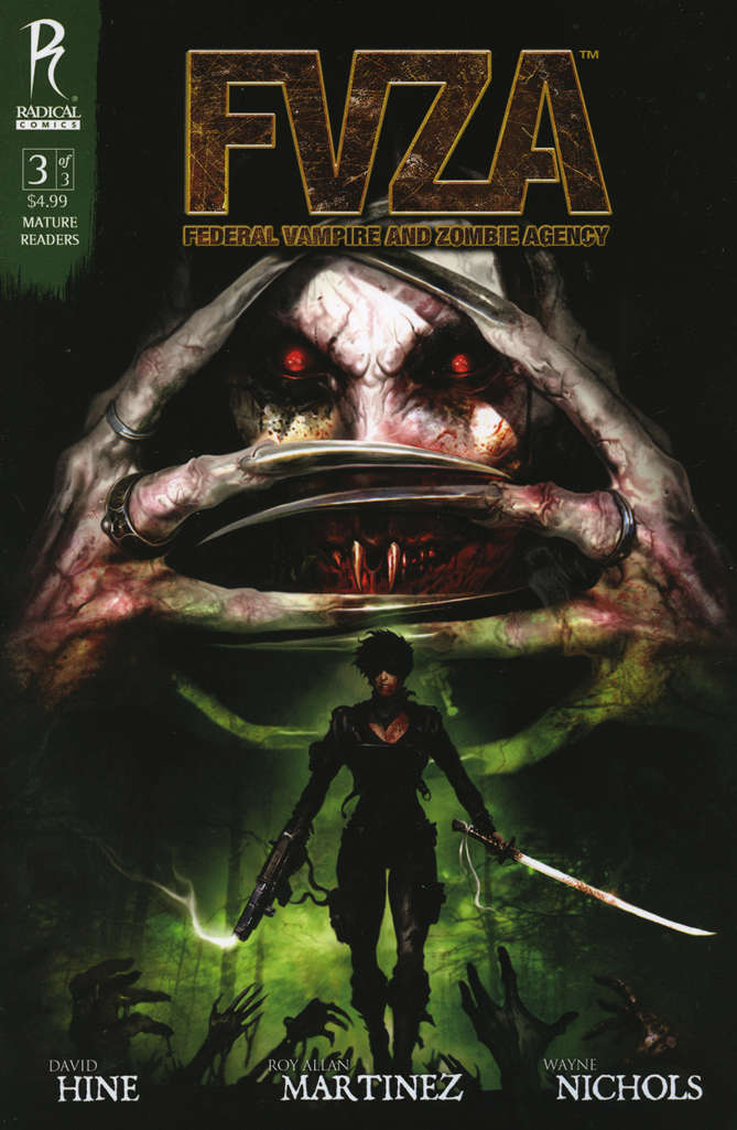 FVZA: Federal Vampire and Zombie Agency #3 Variation A