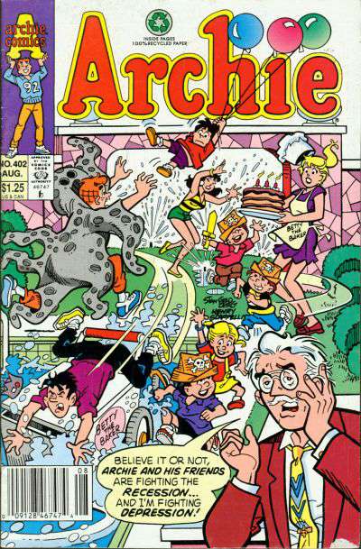 Archie #402 Newsstand Edition