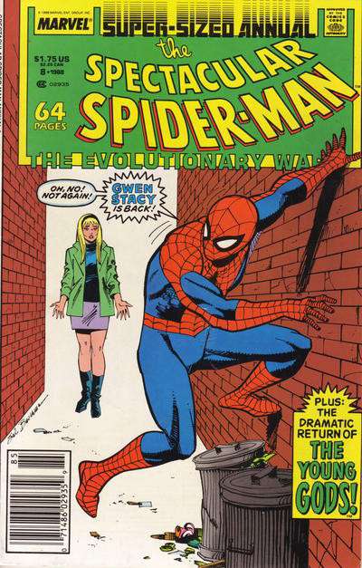 The Spectacular Spider-Man Annual #8 Newsstand Edition
