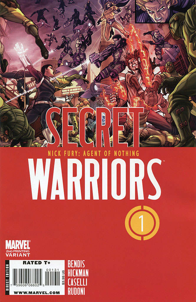 Secret Warriors #1  - 2nd printing