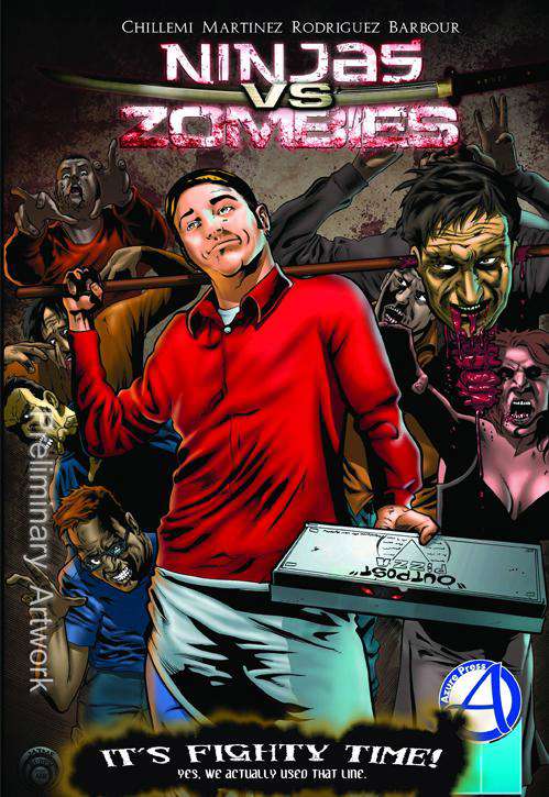 Ninjas vs. Zombies #1 Variation A