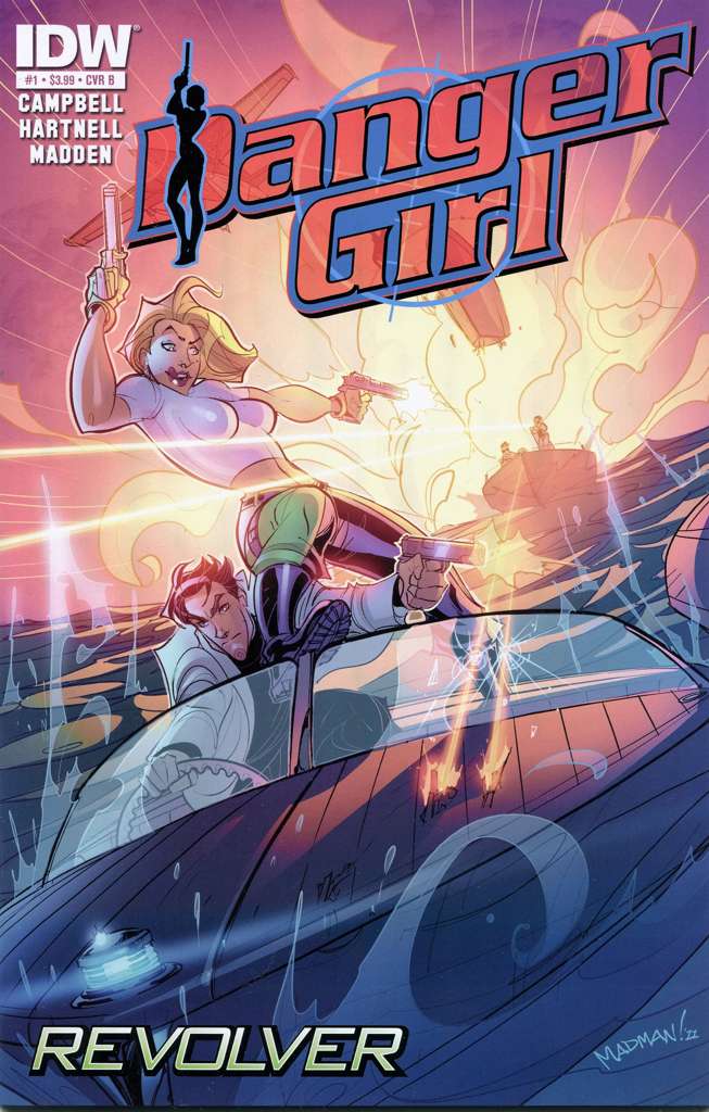 Danger Girl: Revolver #1 Variation B
