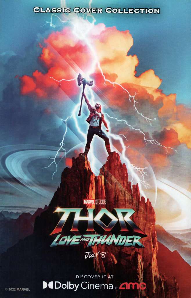 Custom Disney Studios Dolby 2022 Thor Domestic Comic