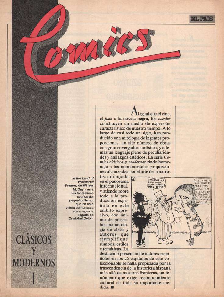 Comics. Clásicos y Modernos