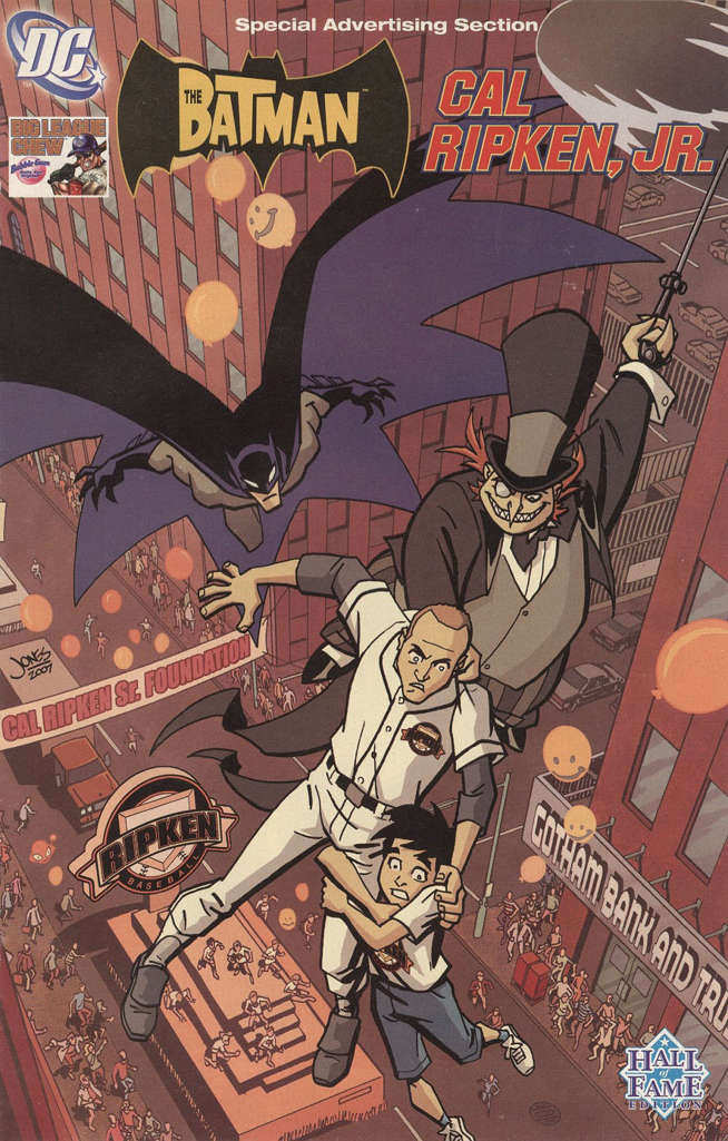 The Batman and Cal Ripkin, Jr.