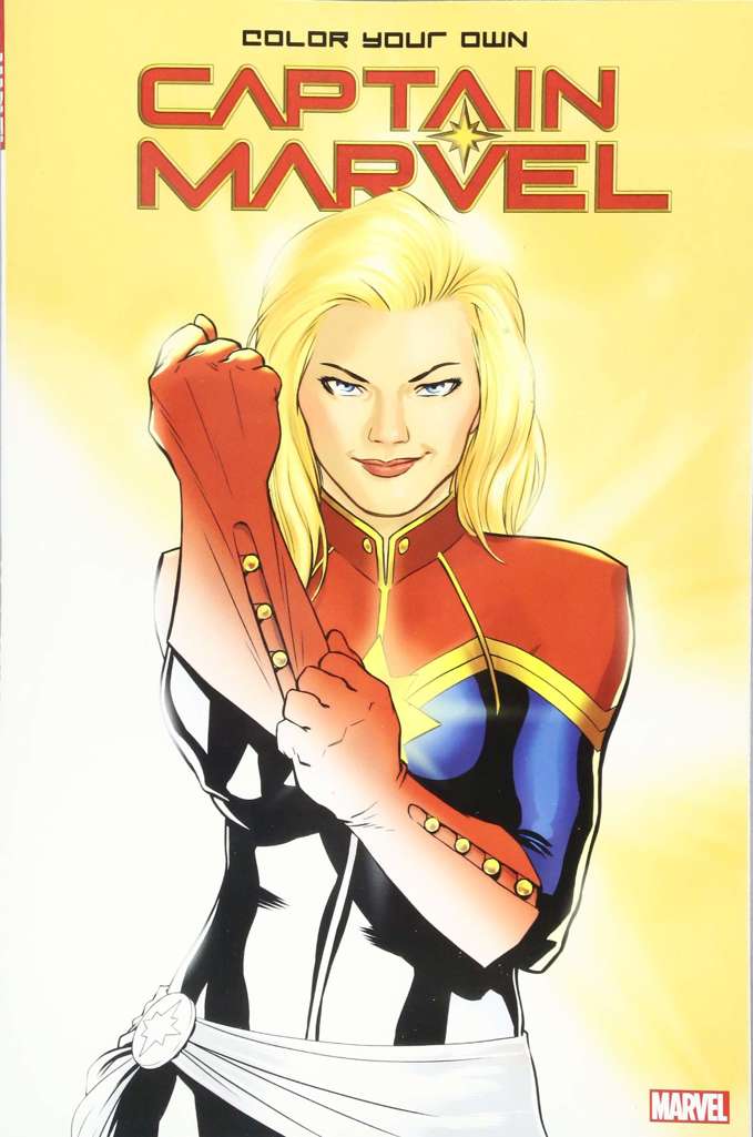 Color Your Own Captain Marvel #1