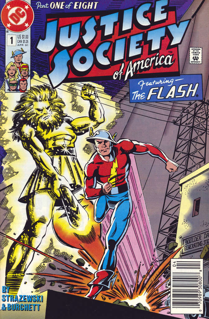 Justice Society of America (Mini-Series) #1 Newsstand Edition