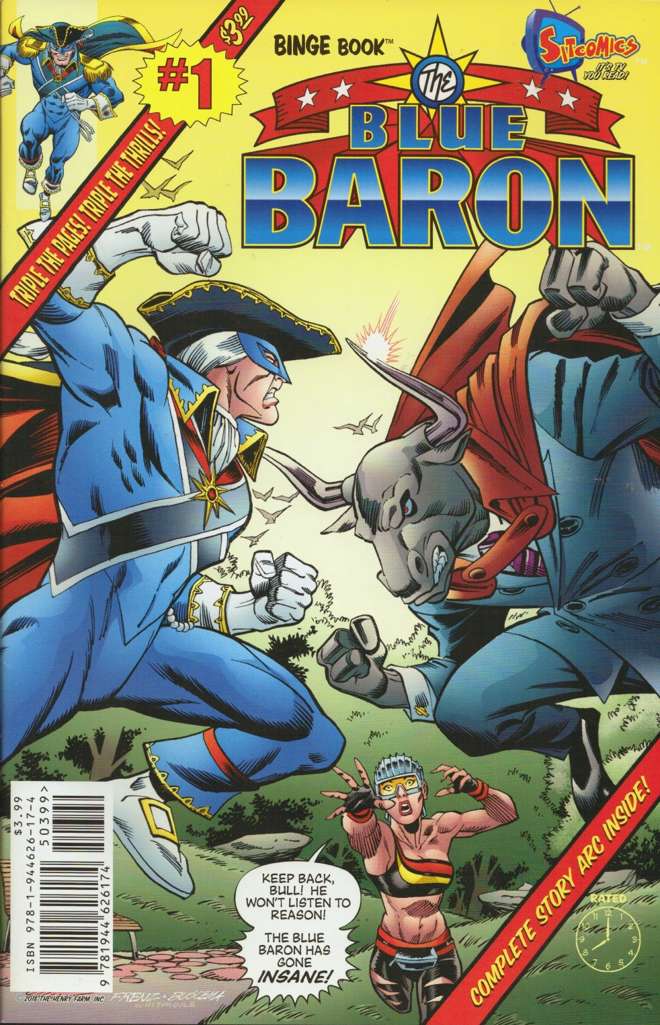 Sitcomics Presents The Blue Baron Binge Book