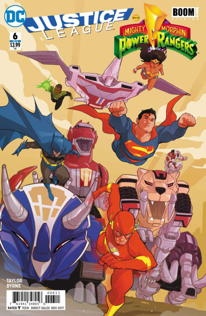 Justice League/Power Rangers #6