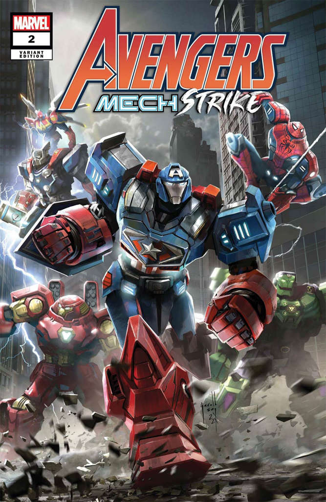 Avengers Mech Strike #2 Variation A