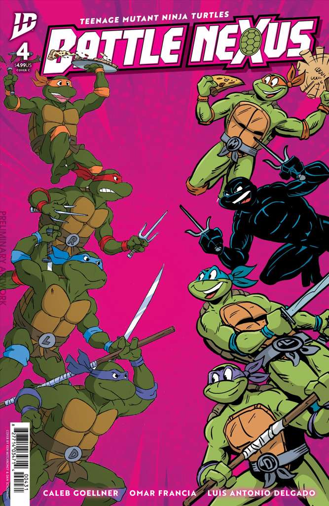 Teenage Mutant Ninja Turtles: Battle Nexus #4 Variation C
