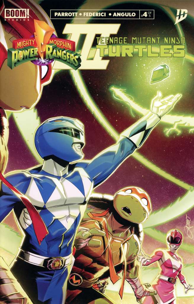 Mighty Morphin Power Rangers/Teenage Mutant Ninja Turtles III #4 Variation A