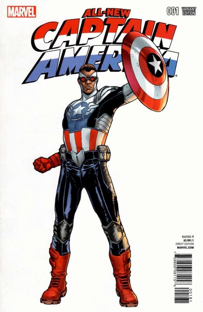 All-New Captain America #1 Variation E