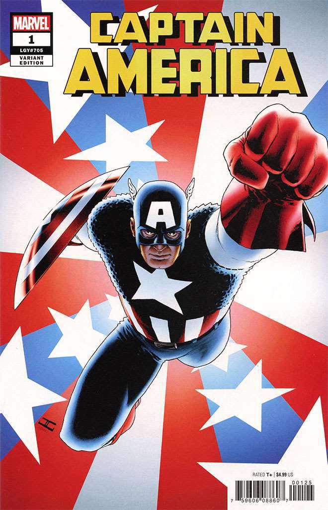 Captain America (9th Series) #1 Variation N