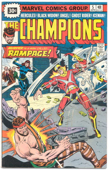 The Champions (Marvel) #5 Variation A