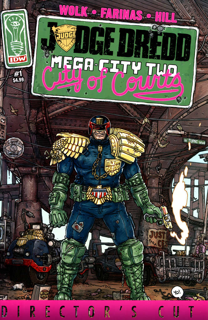 Judge Dredd: Mega-City Two #1 Variation C