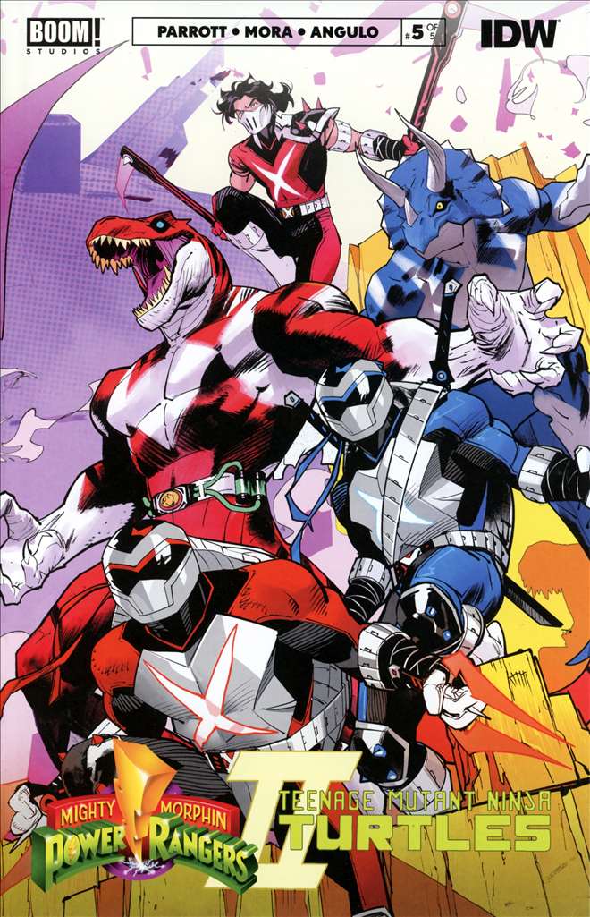 Mighty Morphin Power Rangers/Teenage Mutant Ninja Turtles II #5 Variation A