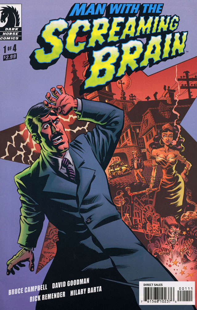 Man With the Screaming Brain #1 Variation A