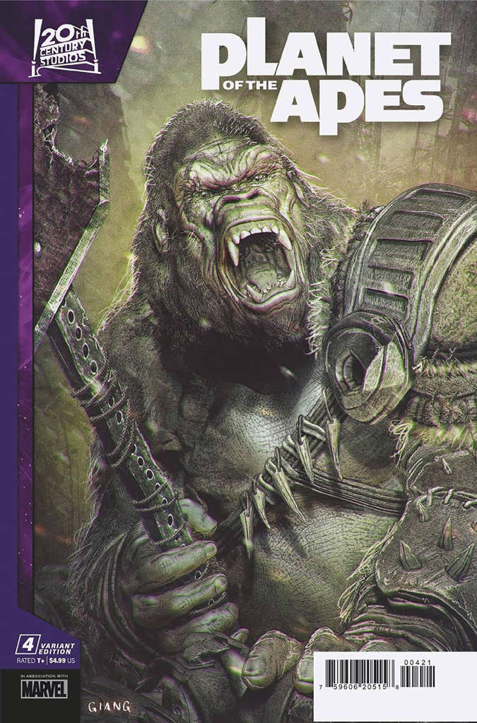Planet of the Apes (6th Series) #4 Variation A