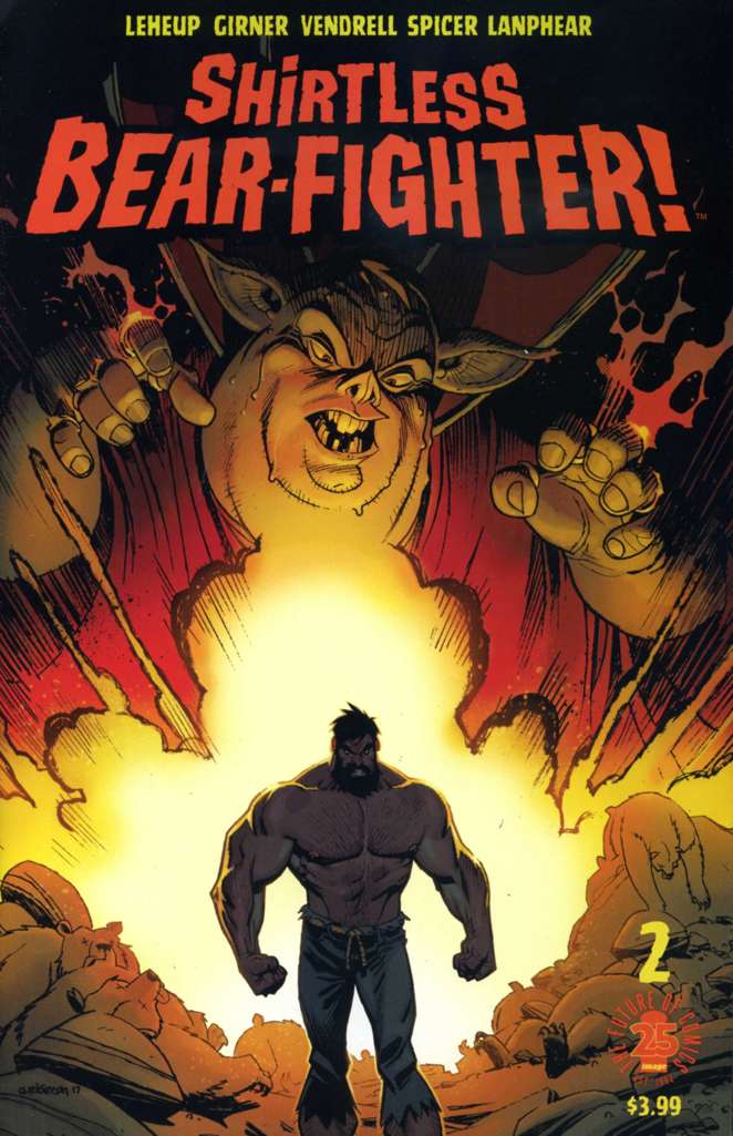 Shirtless Bear-Fighter! #2 Variation A