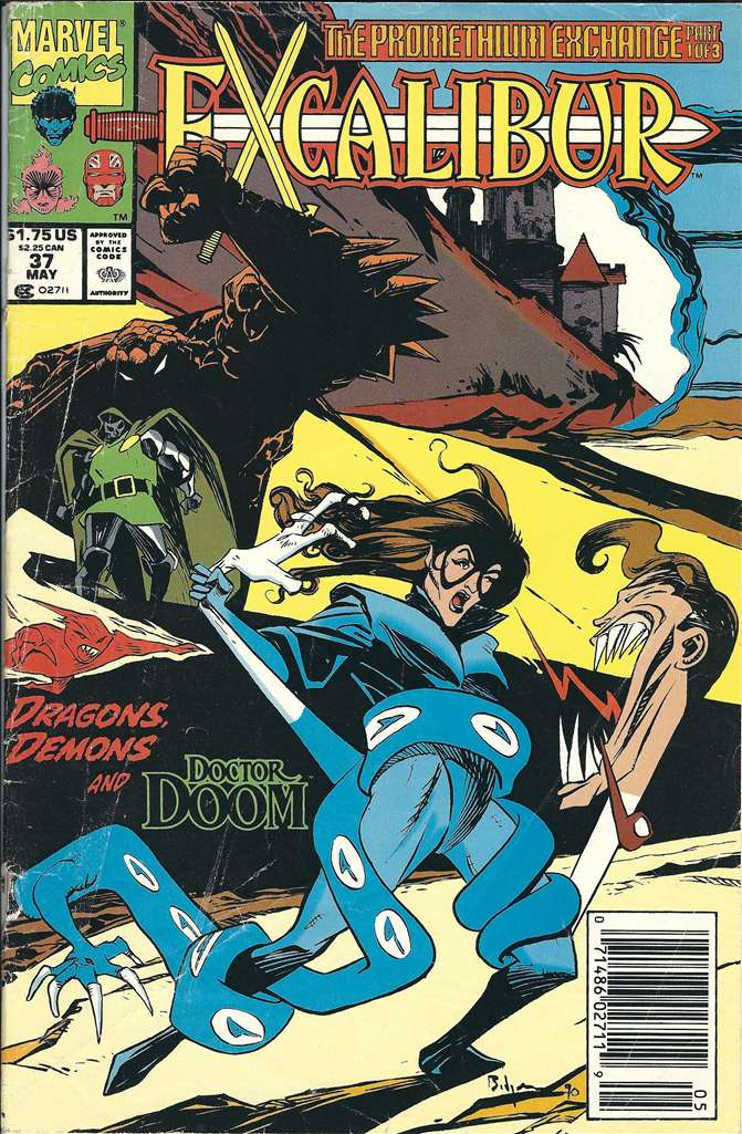Excalibur #37 Newsstand Edition