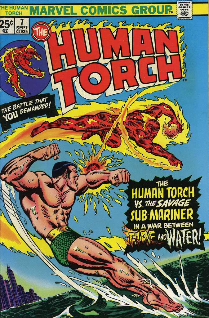 The Human Torch (2nd Series) #7