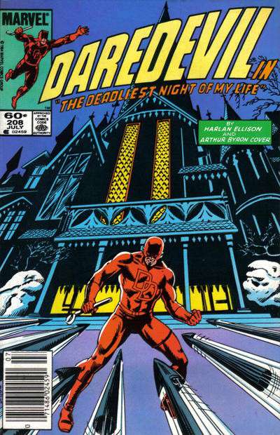 Daredevil #208 Newsstand Edition